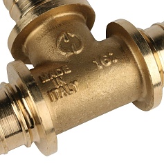 STOUT  Тройник равнопроходный 25x25x25 для труб из сшитого полиэтилена аксиальный