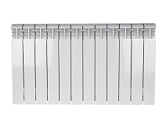 STOUT VEGA 500 12 секций радиатор биметаллический боковое подключение (белый RAL 9016)