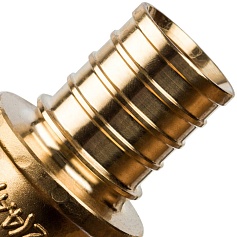 STOUT  Тройник-переходник с внутренней резьбой 32xR 1" для труб из сшитого полиэтилена аксиальный