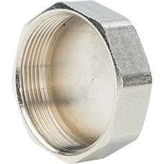 STOUT  Заглушка ВР никелированная 2"