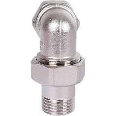 STOUT  Разъемное угловое  соединение "американка" ВН, никелированное 1/2"