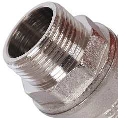 STOUT  Кран шаровой стандартнопроходной, ВР/НР, ручка бабочка 3/4" (красная ручка)