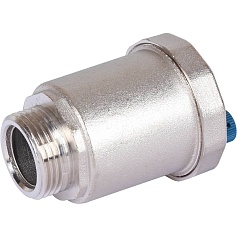 STOUT  Воздухоотводчик автоматический вертикальный выпуск, нар.р. 3/4" никель.