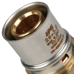 STOUT   Переходник с наружной резьбой 1"х26 для металлопластиковых труб прессовой