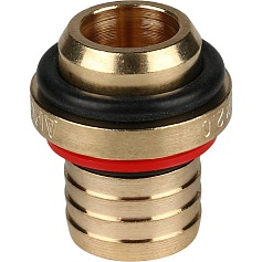 STOUT   Угольник-переходник с наружной резьбой 3/4"х20 для металлопластиковых труб винтовой