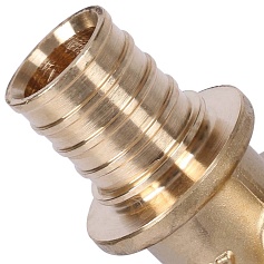 STOUT  Угольник настенный с длинным нарезным патрубком 20-Rp 1/2"