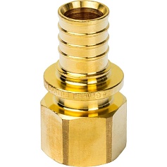 STOUT  Переходник с внутренней резьбой 25xG 3/4" для труб из сшитого полиэтилена аксиальный