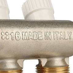 STOUT Коллектор распределительный 3/4", 2 отвода 3/4"ЕК 