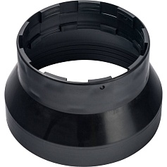 STOUT  Элемент дымохода адаптер пластиковый DN101/133, для гермитизации терминала при проходе через крышу