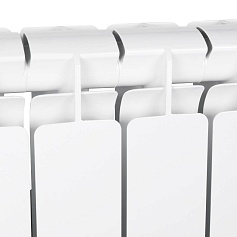 STOUT  Bravo 500 11 секций радиатор алюминиевый боковое подключение RAL9010