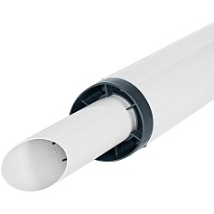 STOUT SCR-6010-000751 STOUT Горизонтальный проход через стену с наконечником Антилед традиц. коакс. D60(п)/100(п), L750 (без декоративных накладок)