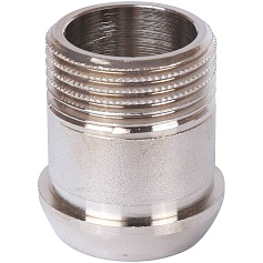 STOUT  Разъемное угловое  соединение "американка" ВН, никелированное 3/4"