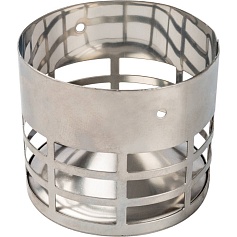 STOUT  Элемент дымохода решетка из нержавеющей стали DN80 для дымоотводящей трубы