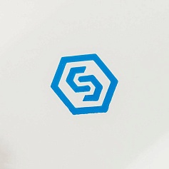 STOUT   Элемент дымохода отвод коаксиальный 45°  DN60/100, п/м уплотнения и хомут в комплекте (с логотипом)