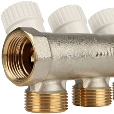 STOUT  Коллектор распределительный 3/4", 4 отвода 3/4"ЕК 