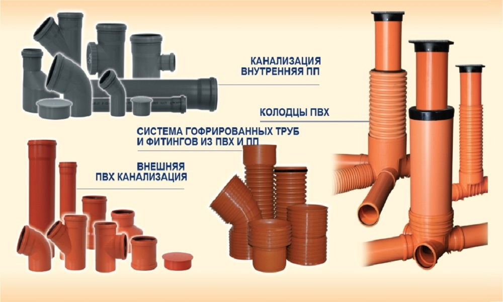 Основные классификационные признаки канализационных труб 