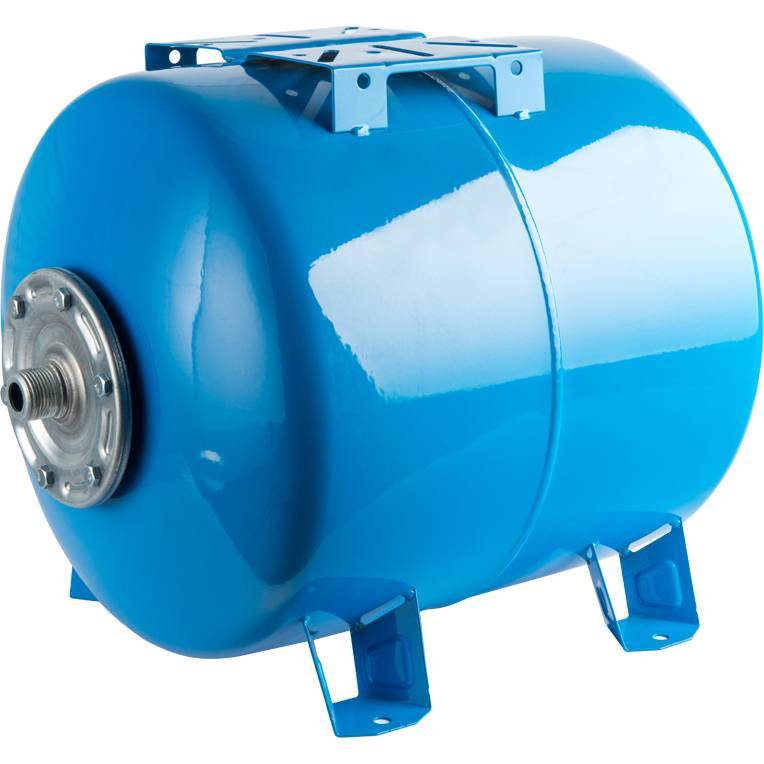 Гидроаккумулятор Stout объемом 300 л для системы водоснабжения, горизонтального расположения